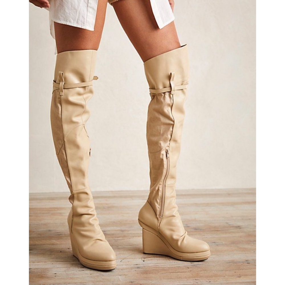 Free People Nicholas K Jedda Over-The-Knee Boots Size 36